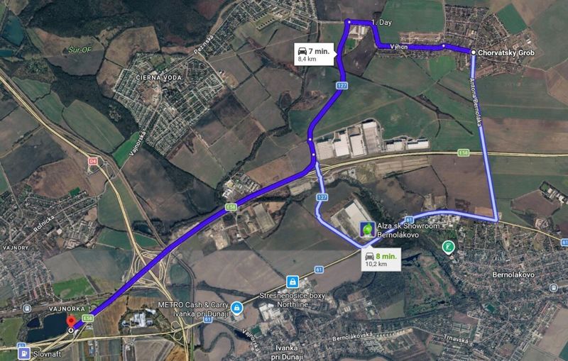 Výborný stavebný pozemok 600 m² Chorvátsky Grob – fotografia 3