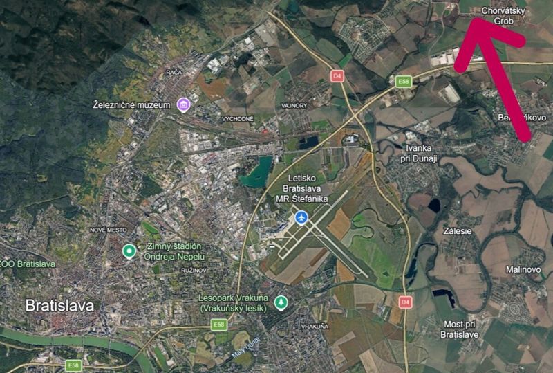 Výborný stavebný pozemok 600 m² Chorvátsky Grob – fotografia 6